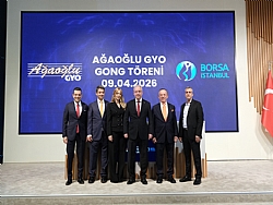 A�AO�LU GYO BORSA �STANBUL'DA ��LEM G�RMEYE BA�LADI